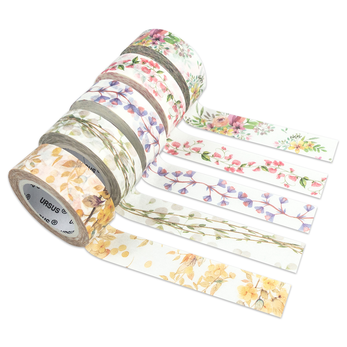 Washi Tape Papier-Klebeband Flora