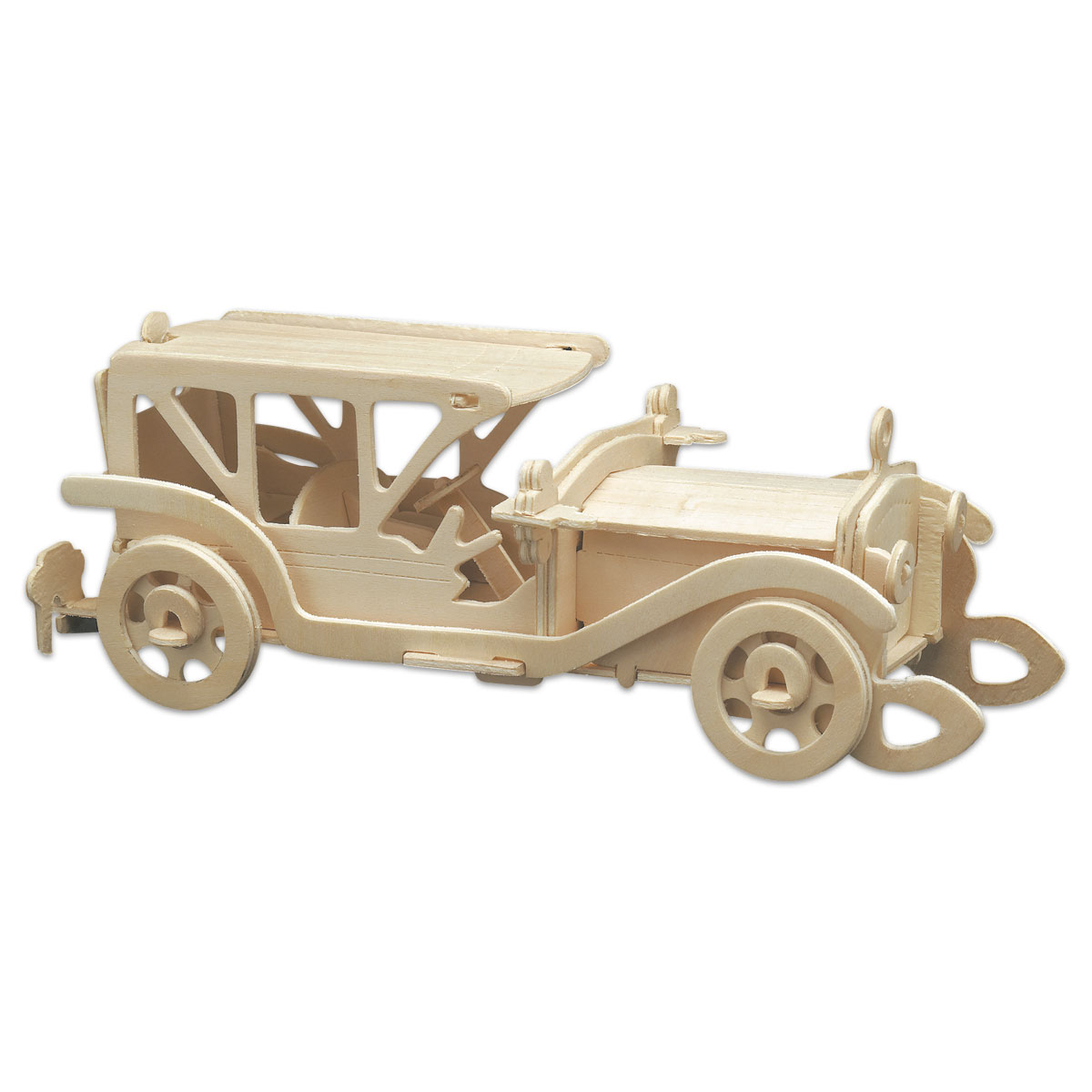Holzbausatz Oldtimer 27x10cm 43 Teile