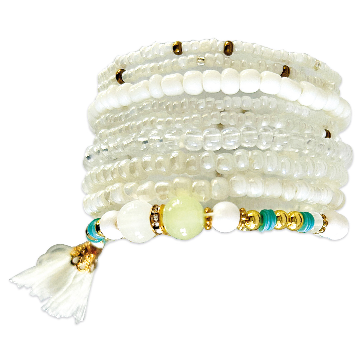 DIY Armbänder-Set creme