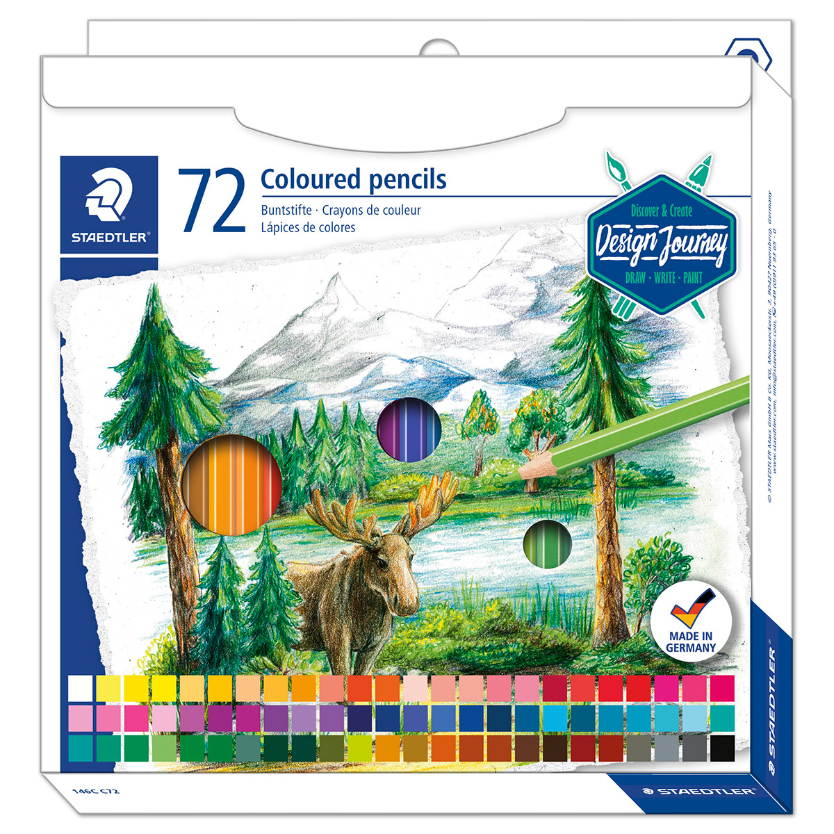 Staedtler Farbstifte Mine 3mm 72 St./Farben