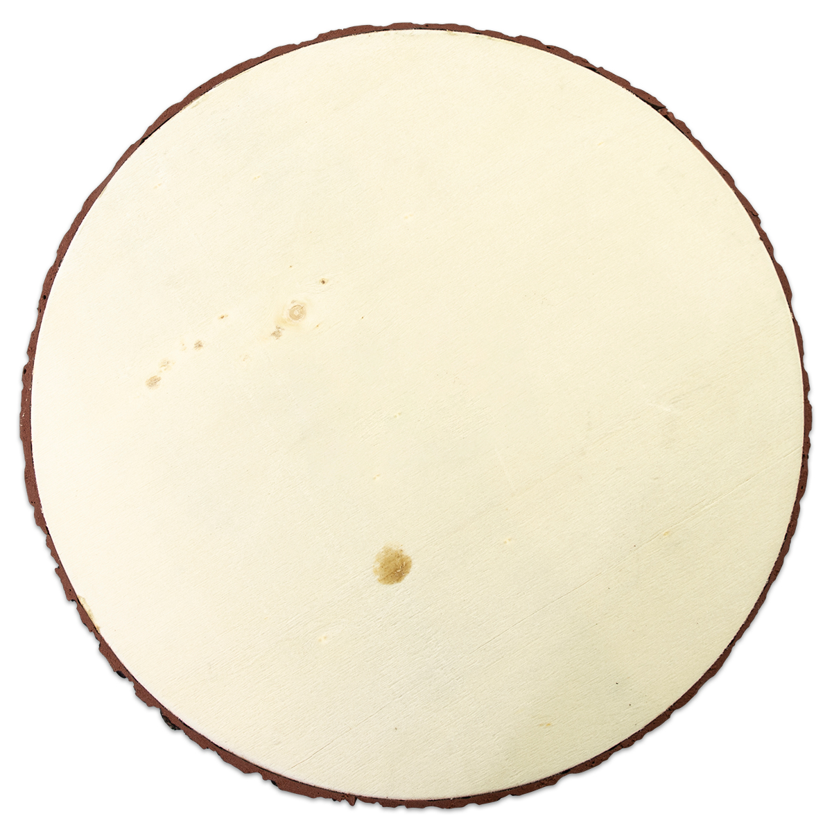 Holzscheibe mit Kunststoffrinde Ø 20cm
