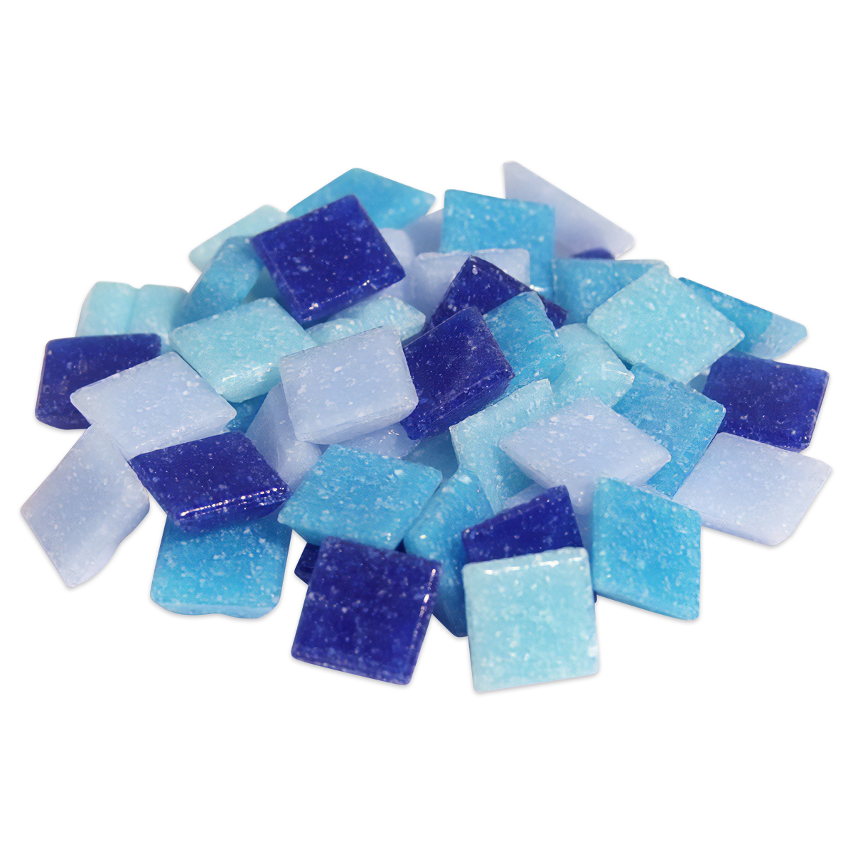 Glasmosaik Joy 20x20x4mm 200g blau mix Glasmosaik Joy 20x20x4mm 200g blau mix