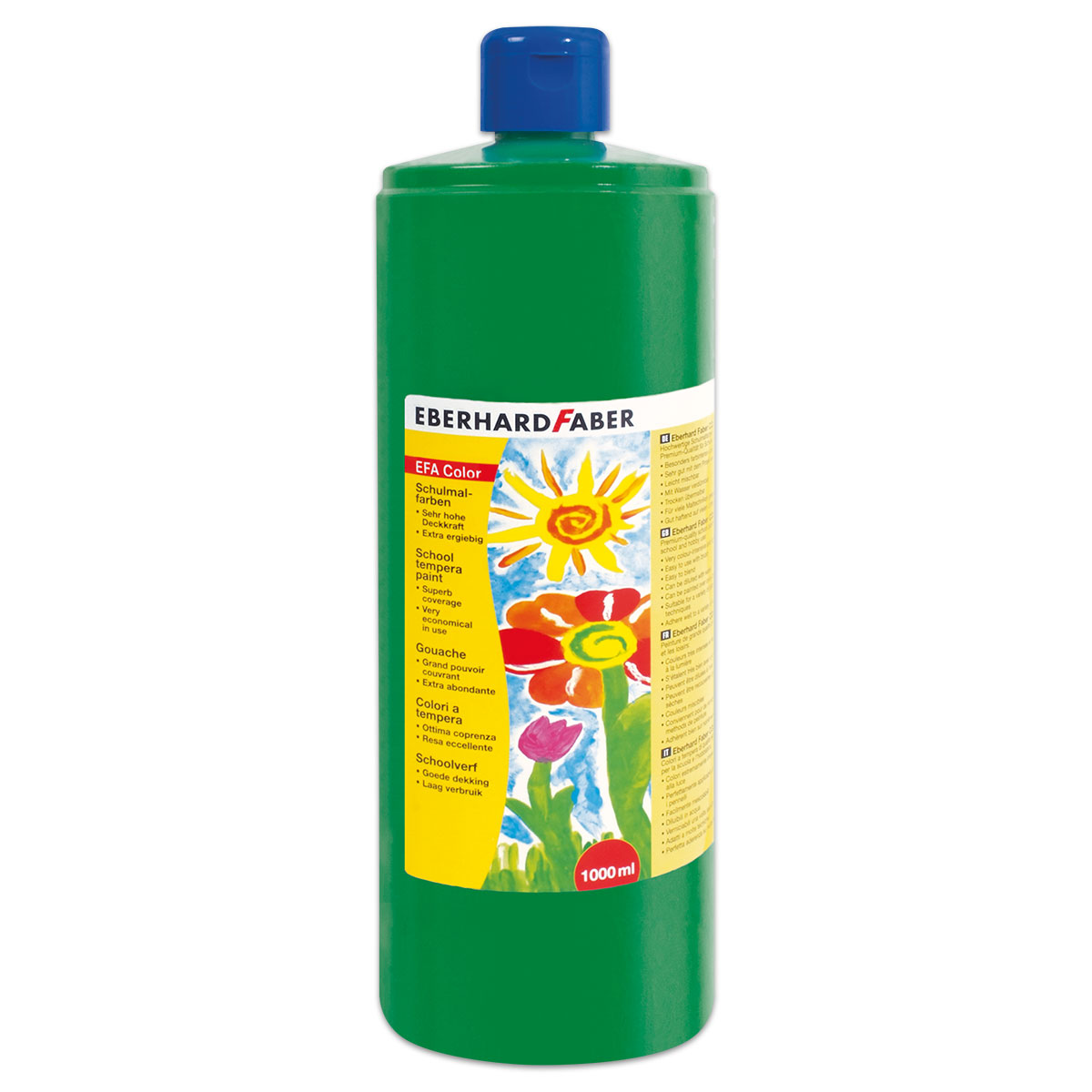 Color-Schulmalfarbe 1.000ml permanentgrün