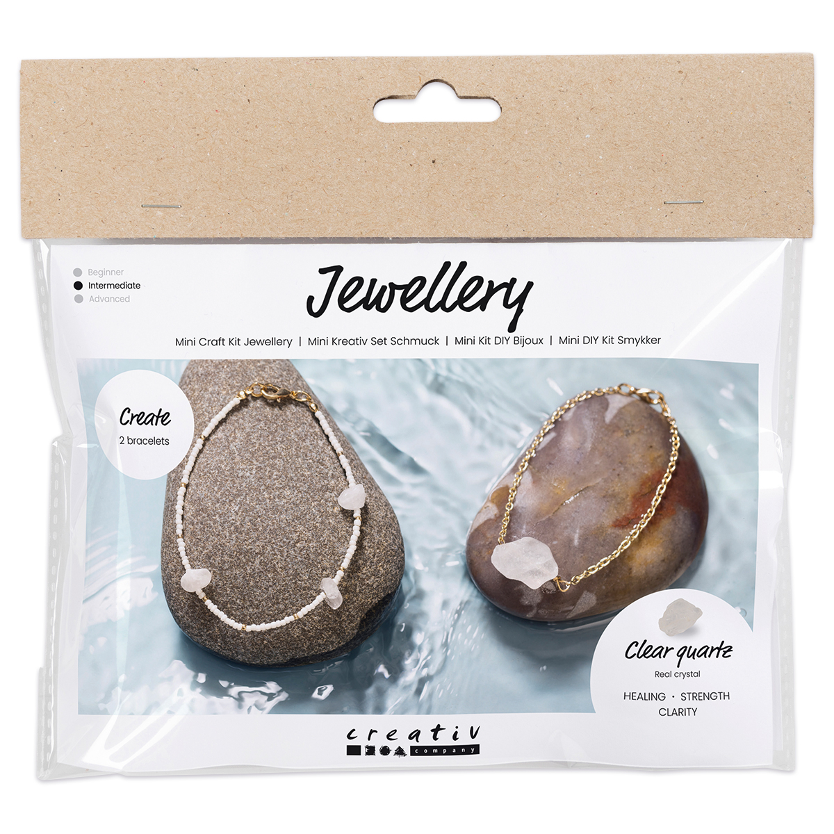 Mini-Kreativ Set Schmuck Bergkristall