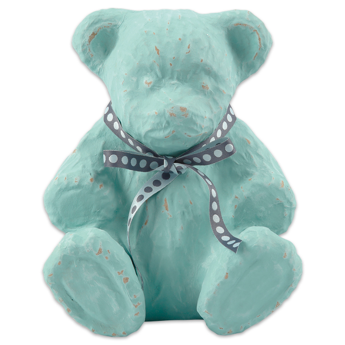 50350727_150KVwcefReQJu Teddy Pappmaché 18x15x11cm