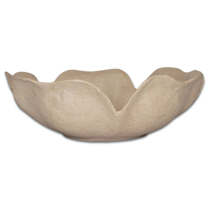 53701000g5sOYbT8f0M4O Ablageschale Blume Pappmaché ca.24x7,5cm