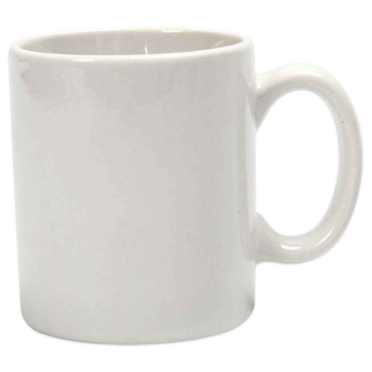 Kleine Henkeltasse Porzellan Ø 6x7cm h weiß