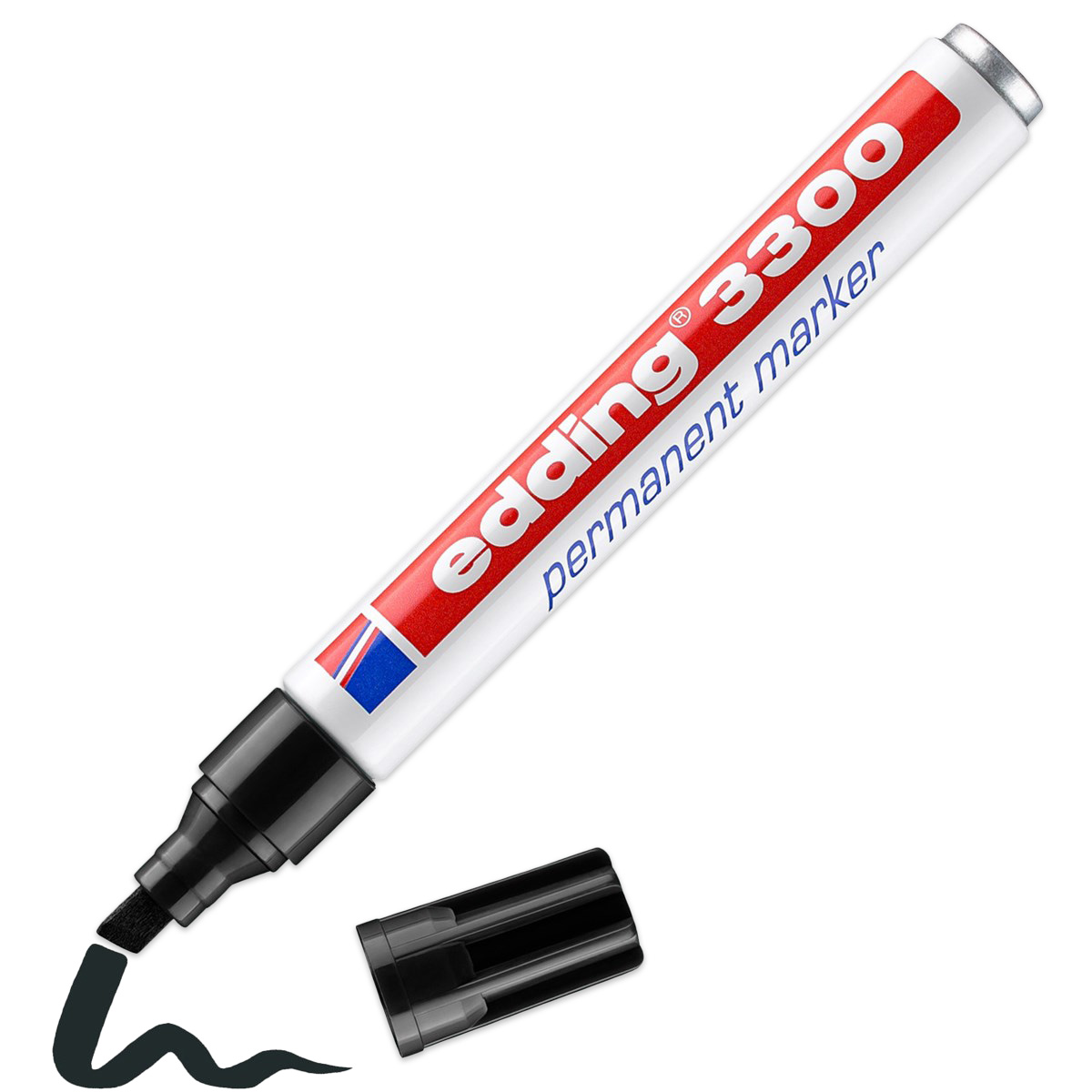 edding 3300 Permanentmarker schwarz