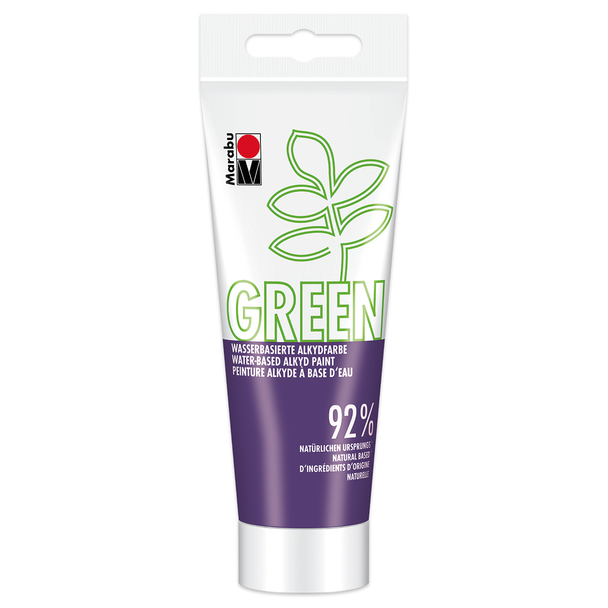 Green Wasserbasierte Alkydfarbe 100ml violett