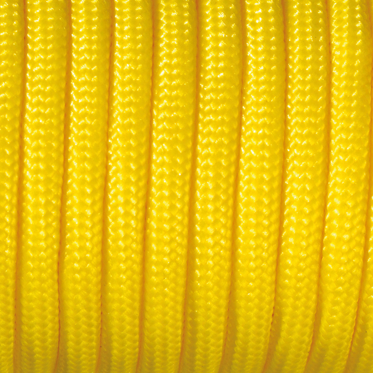 Paracord-Garn rund 2mm 50m gelb