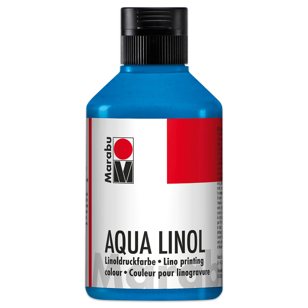 Aqua Linoldruckfarbe 250ml blau