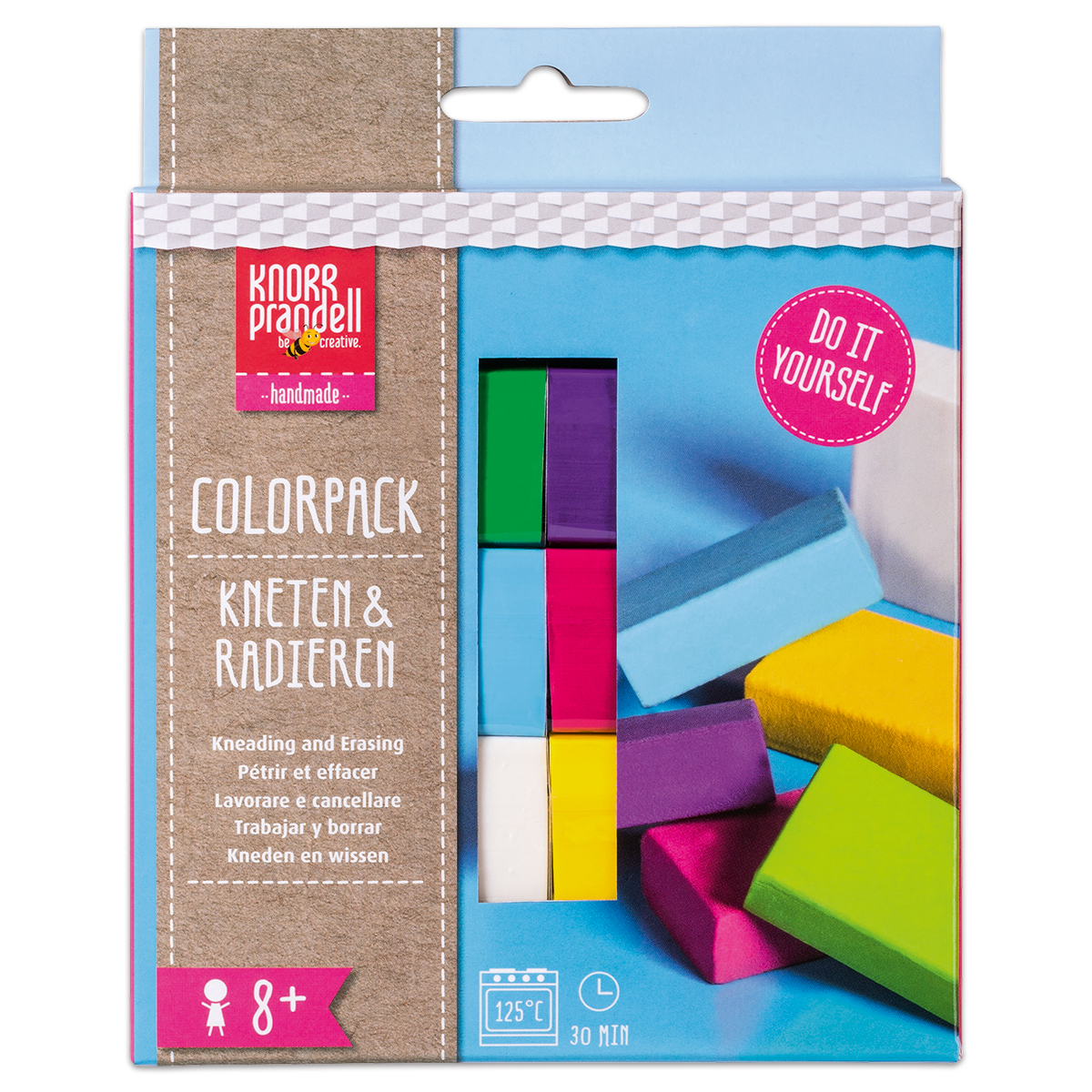 Kneten & Radieren Colorpack Fun