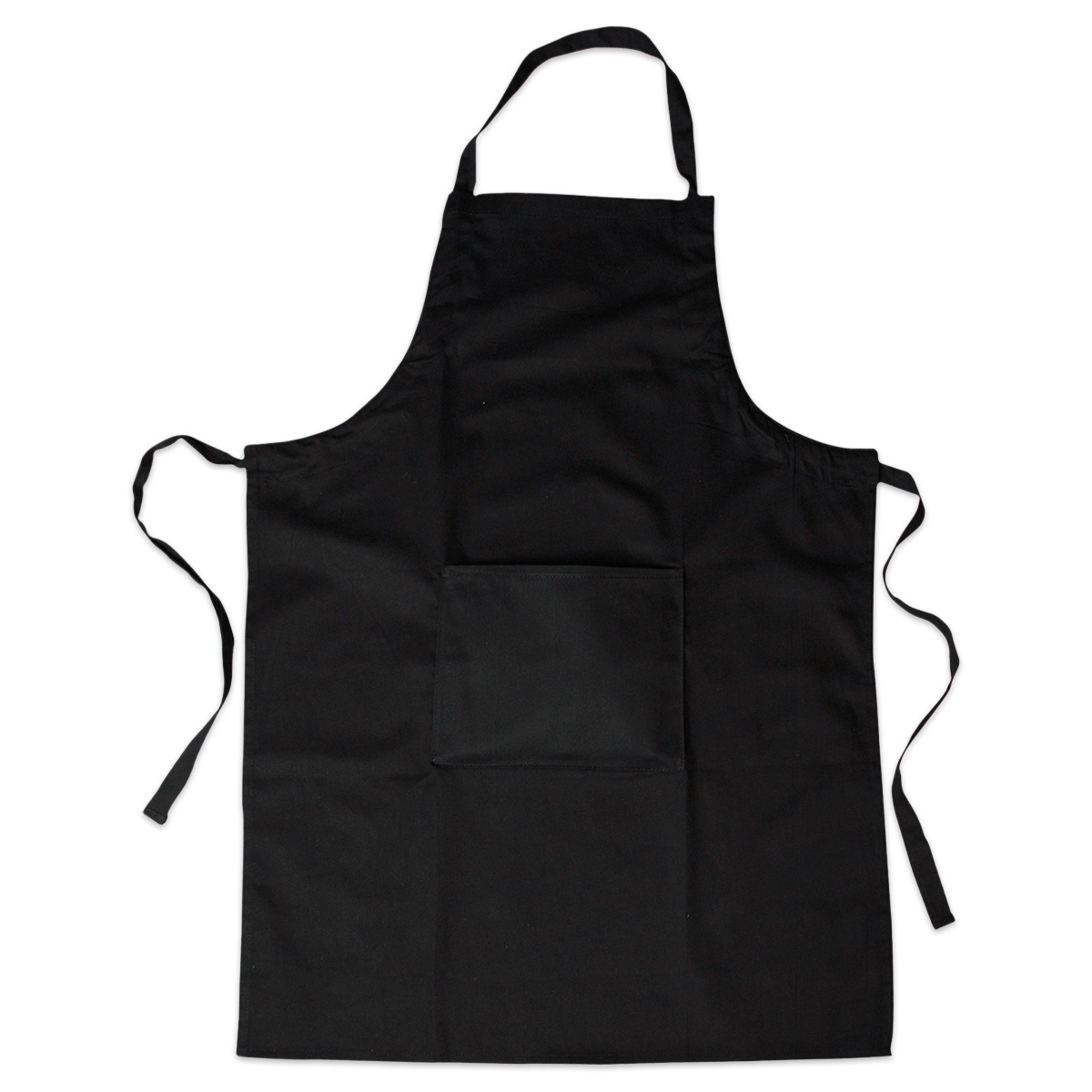 Schürze mit Tasche 66x89cm schwarz