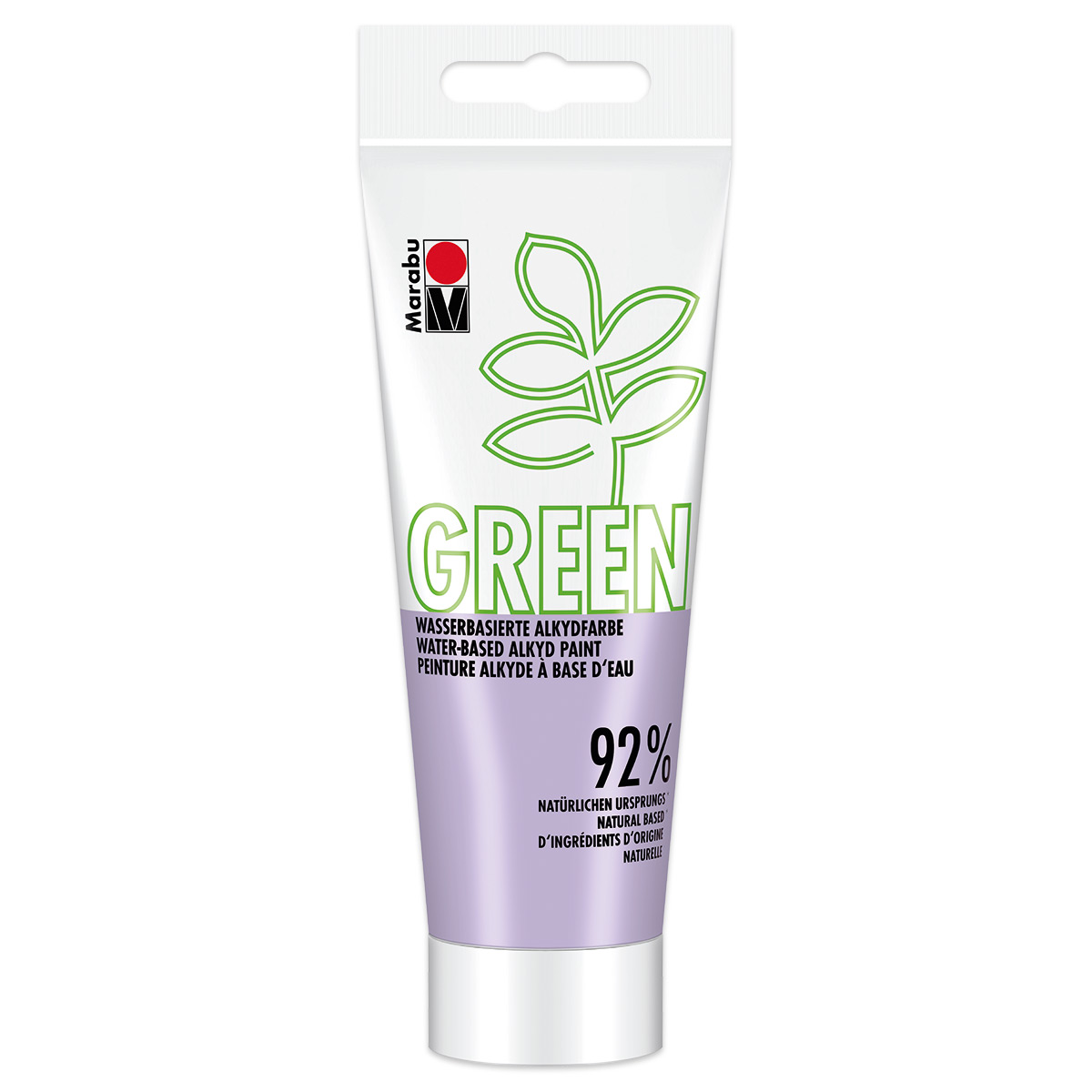 Green Wasserbasierte Alkydfarbe 100ml pastellila
