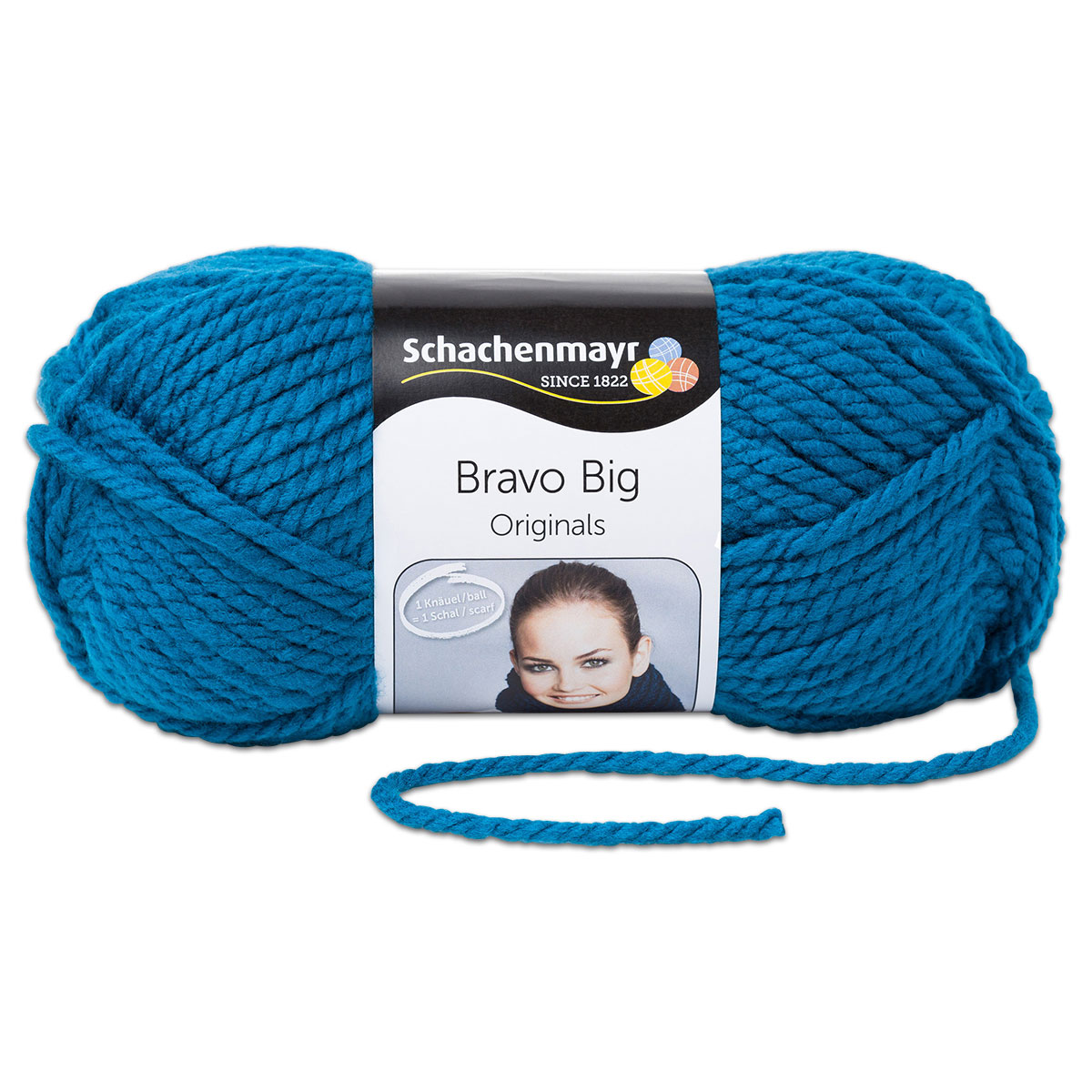 Wolle Bravo Big classic 200g saphir