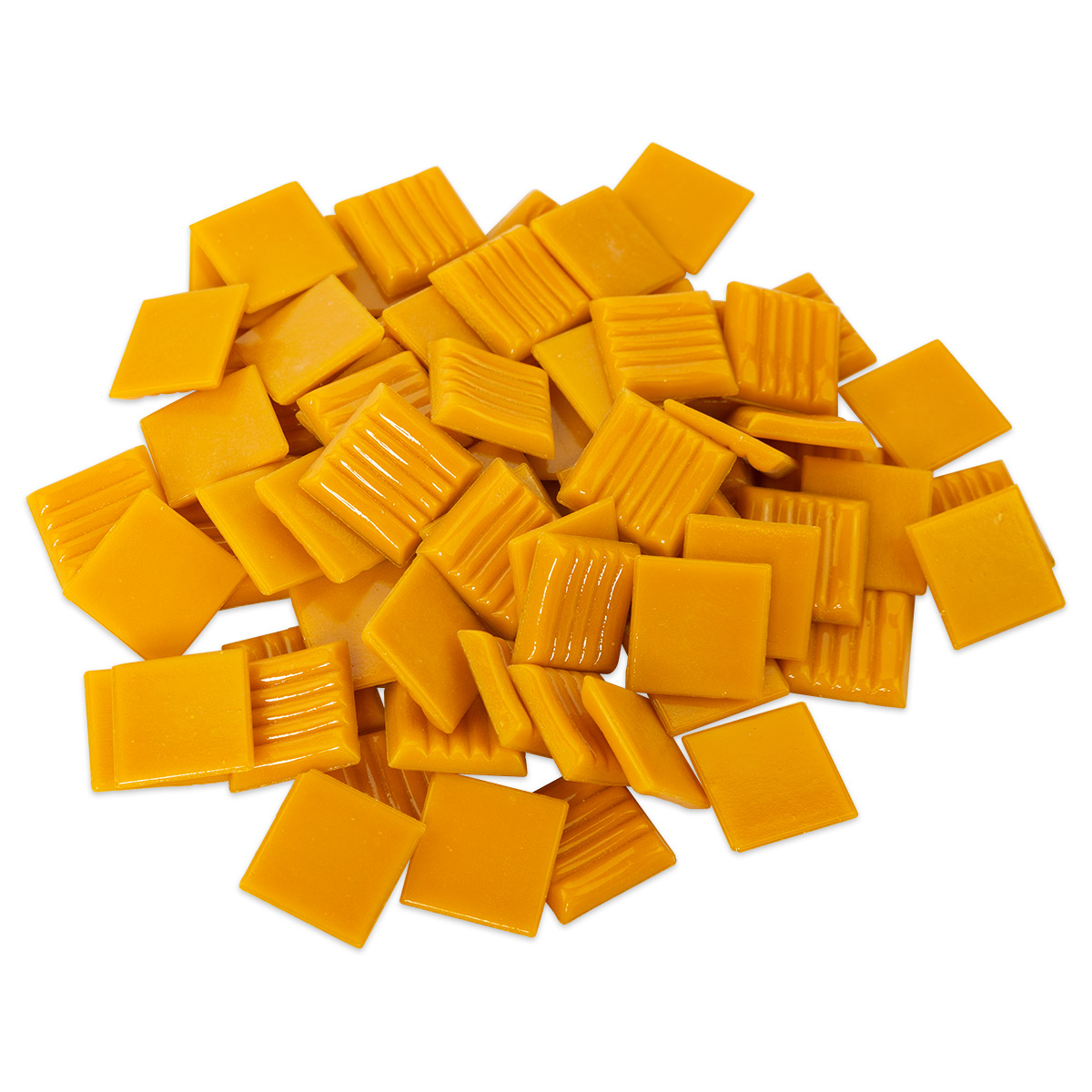 Glasmosaik Joy 20x20x4mm 1kg orange