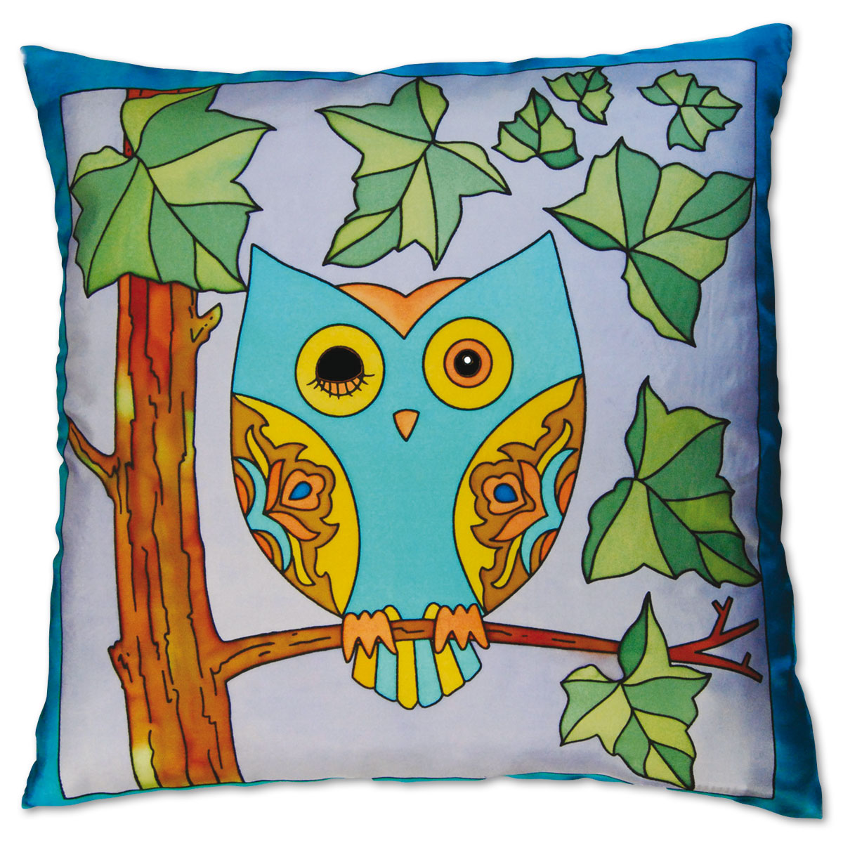 Kissenhülle Gutta schwarz 40x40cm Chouette
