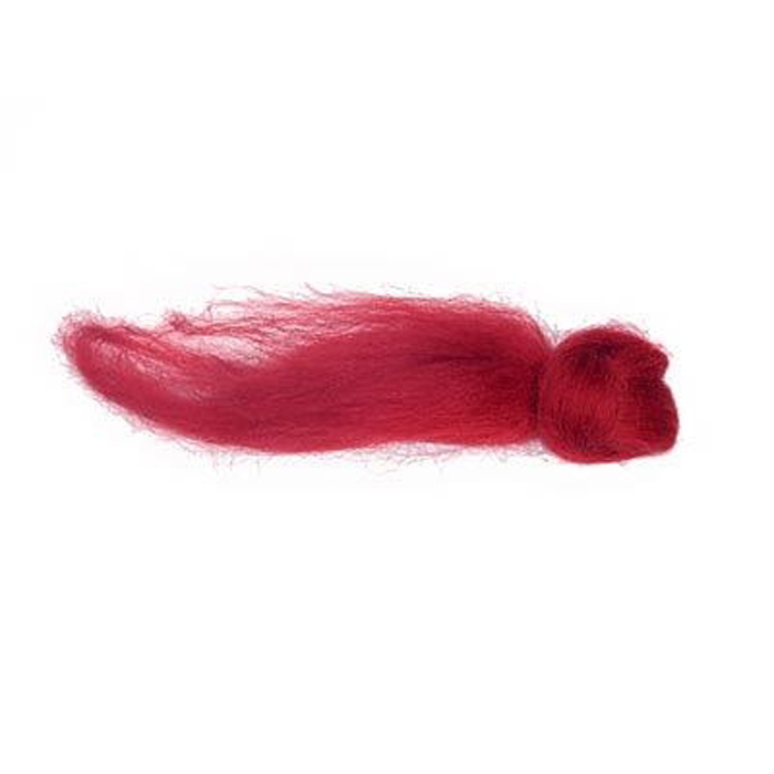 Kammzugwolle Merino 1.000g rot