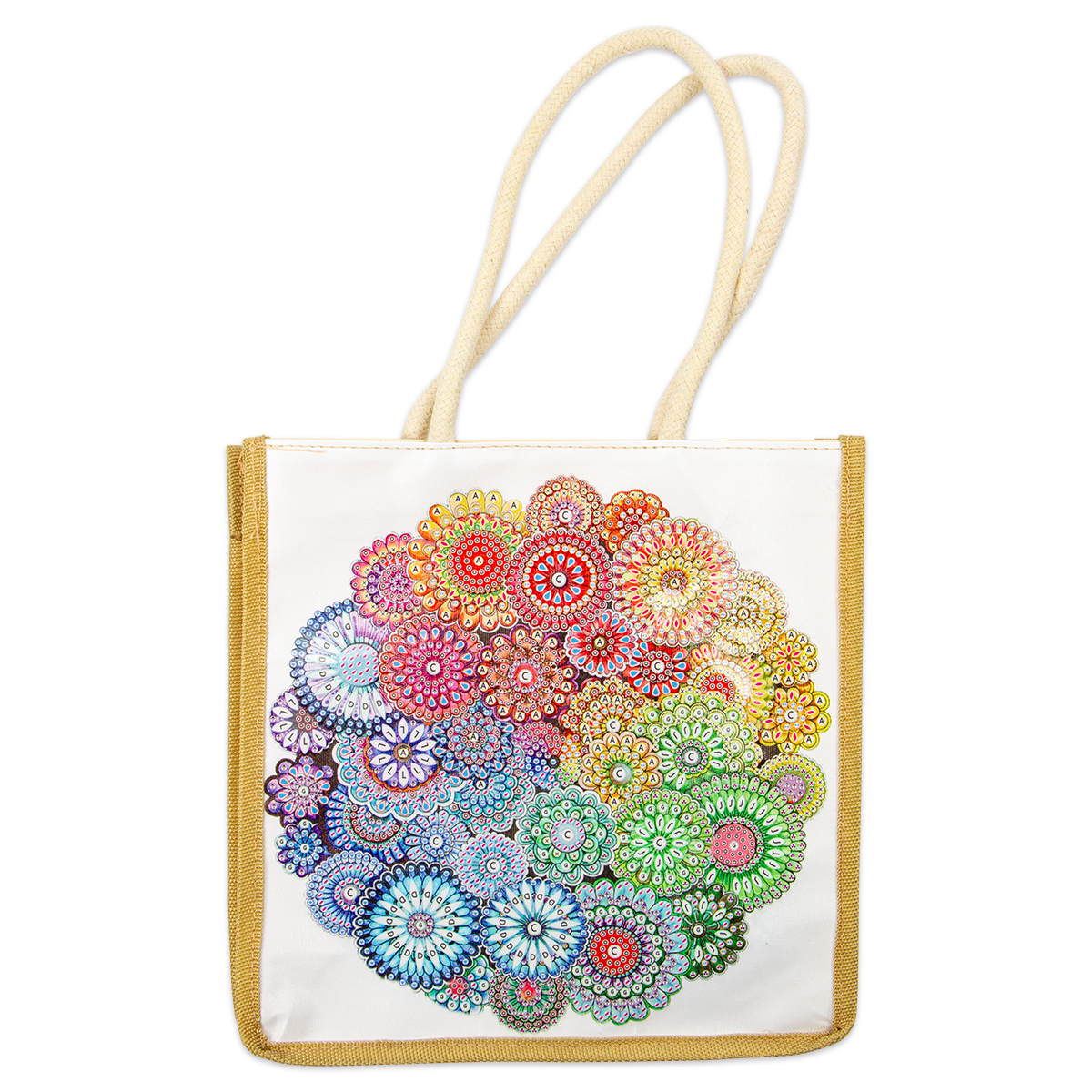 Diamond Painting Creativ-Set Tasche Mandala