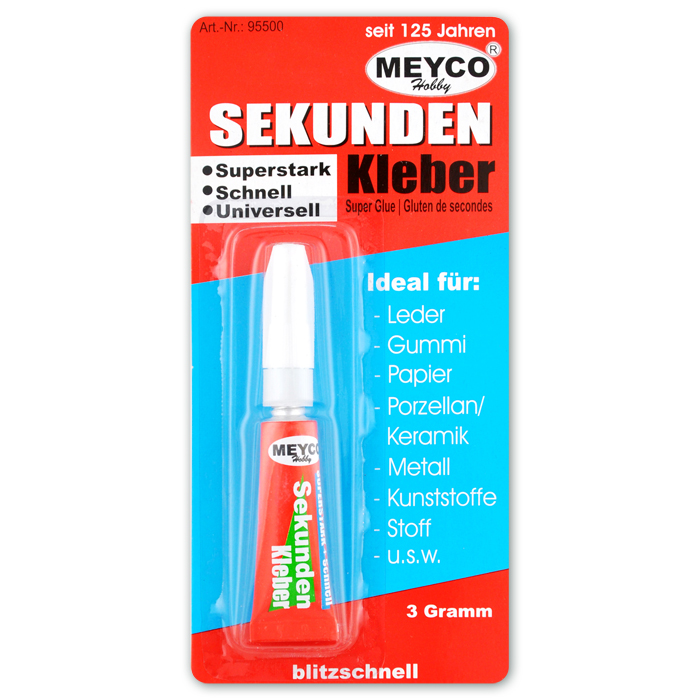 Meyco Sekundenkleber 3g flüssig