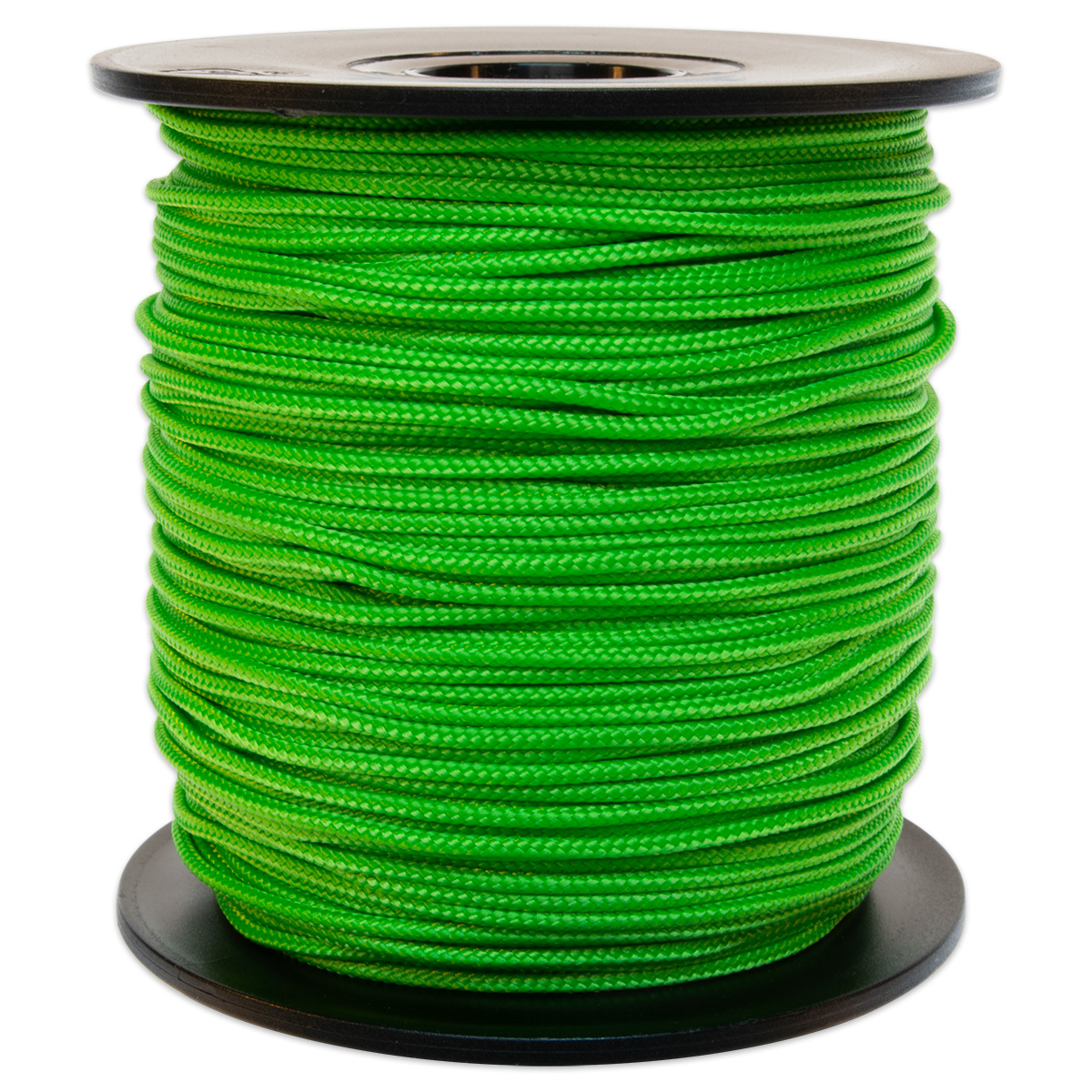 Paracord-Garn rund 2mm 100m fluorgrün