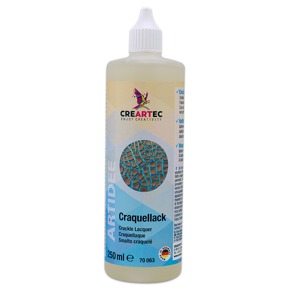 Craquellelack 250ml transparent