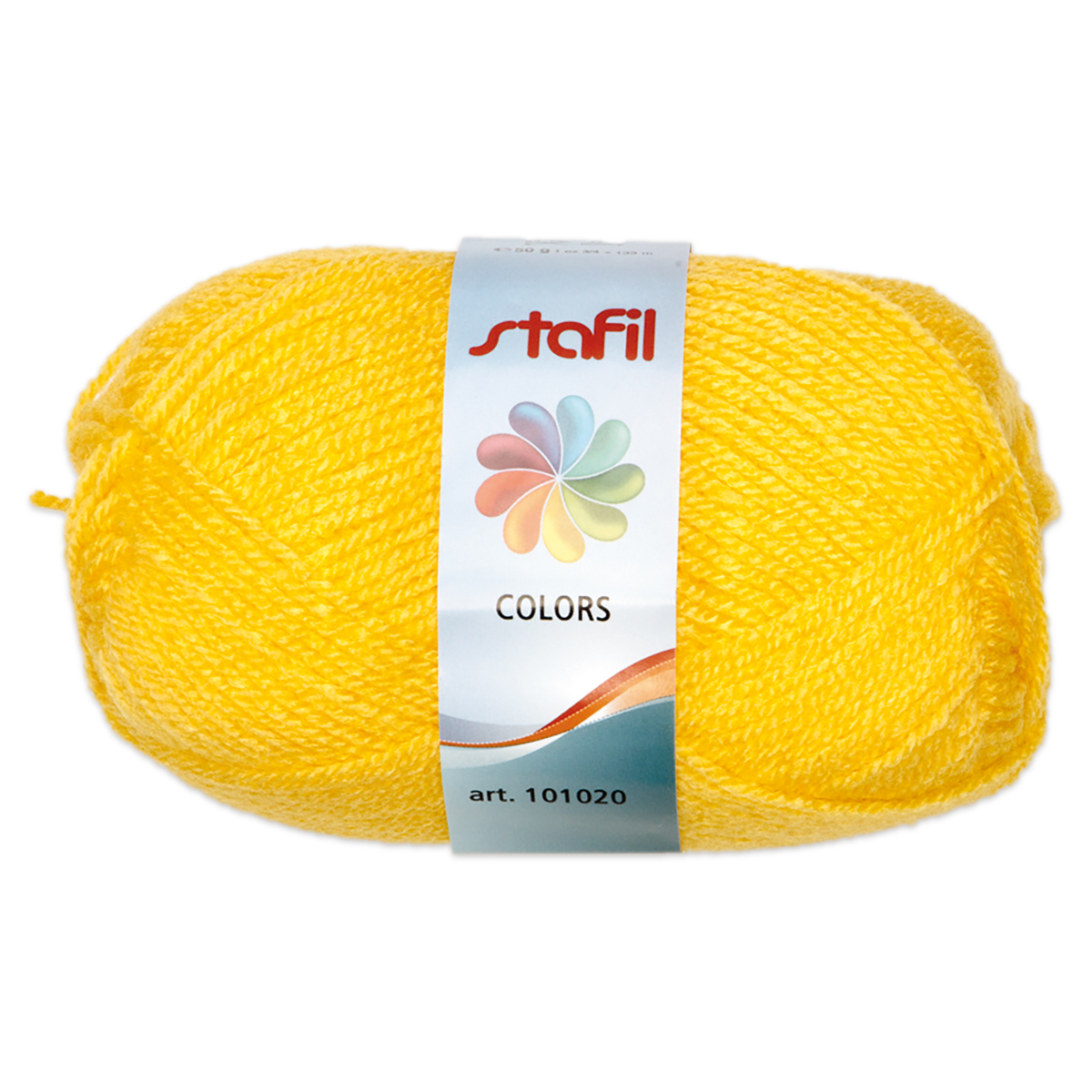 Wolle Colors 50g goldgelb