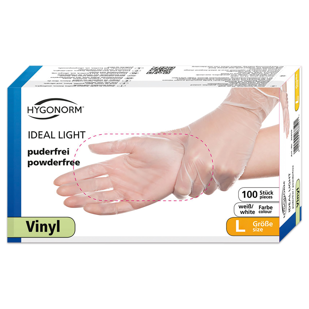 Einmal-Handschuh puderfrei 100 St. Gr. L weiß