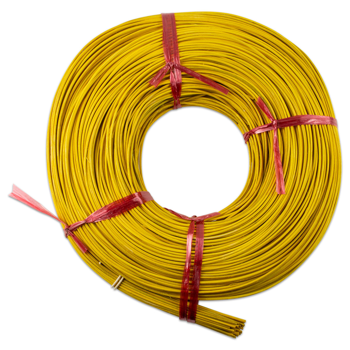 57013424ZSz5OGpdL4qEZ Peddigrohr 2,2mm 500g gebündelt Gelbton