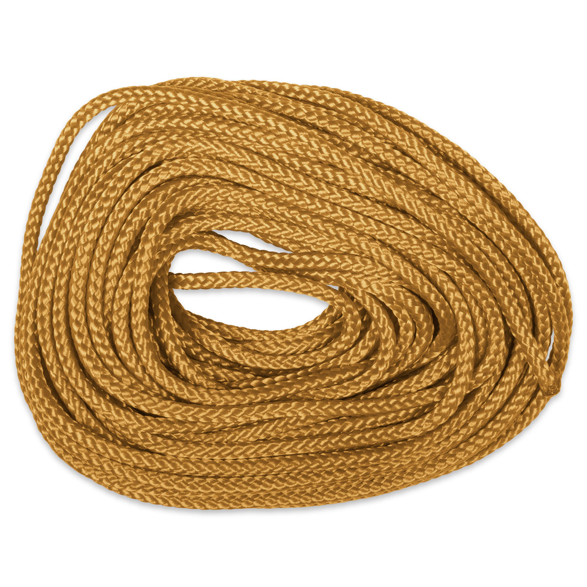 Paracord-Garn rund 3mm 10m goldfarben
