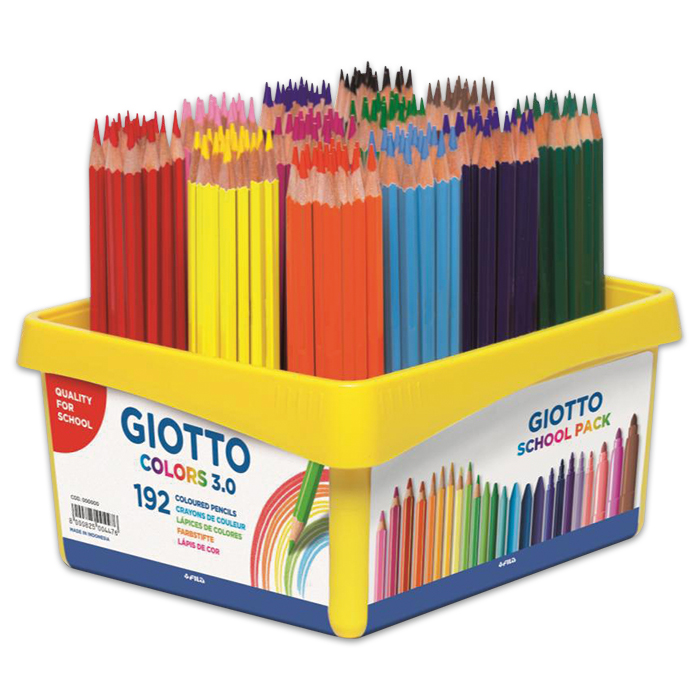 Giotto Colors 3.0 Mine 3mm 192 Farbstifte/12 Farben
