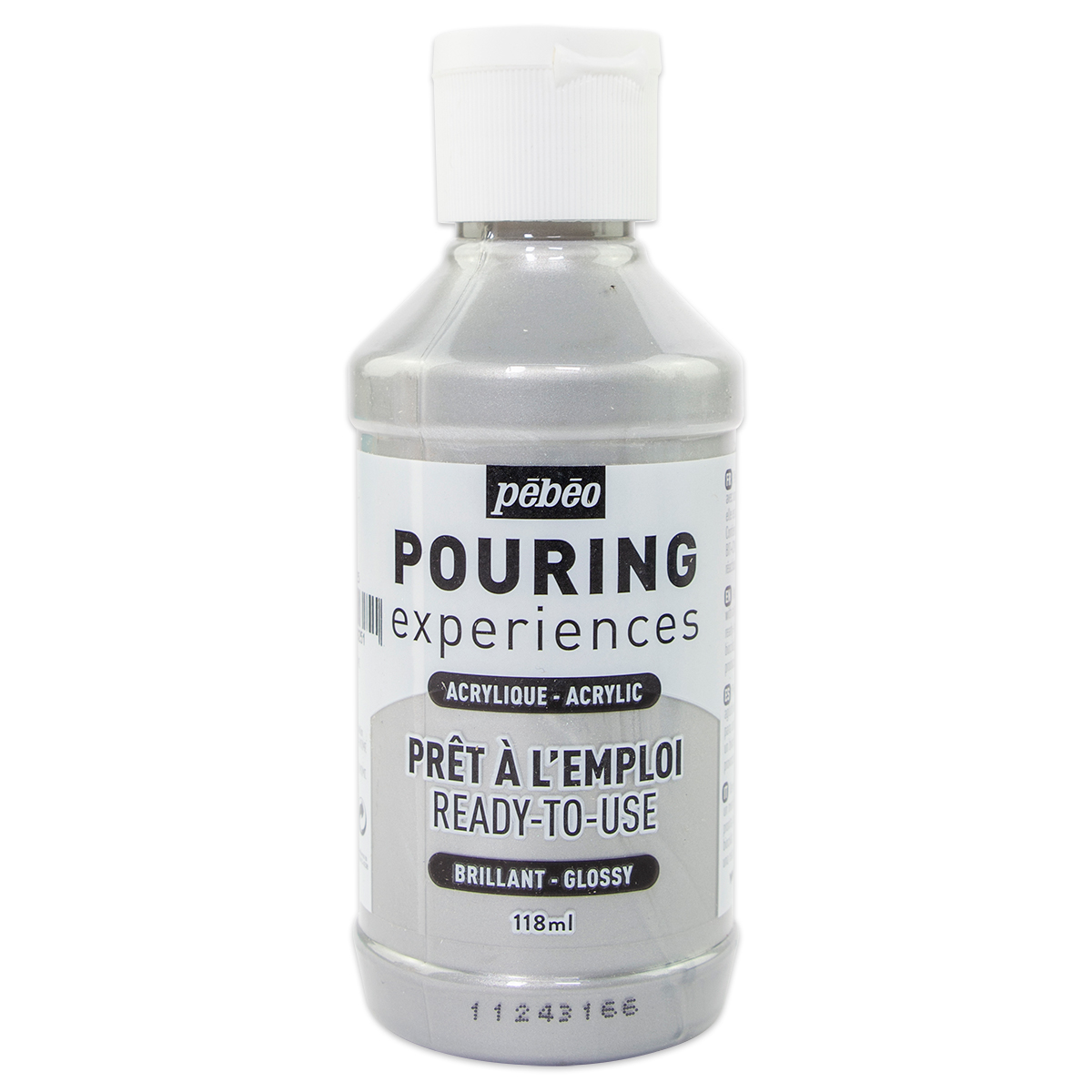 Pouring experiences 118ml metallic silber