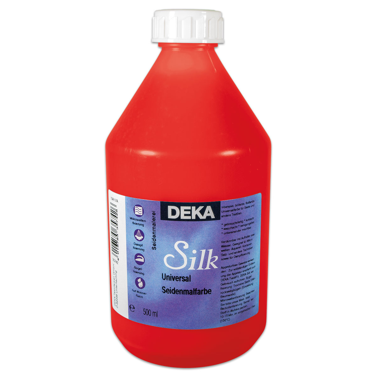 Deka-Silk Seidenmalfarbe 500ml scharlachrot