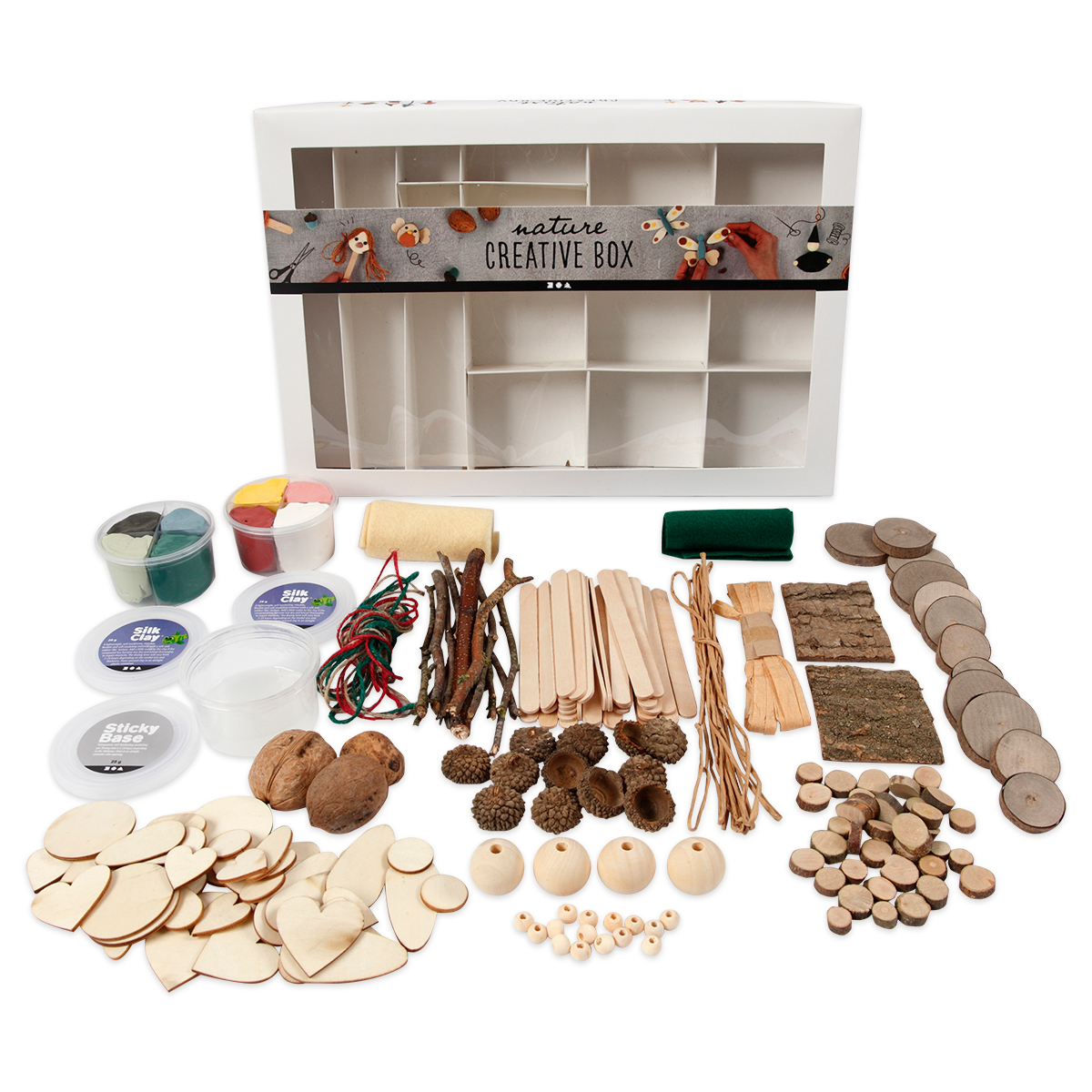 Kreativbox-Set Natur