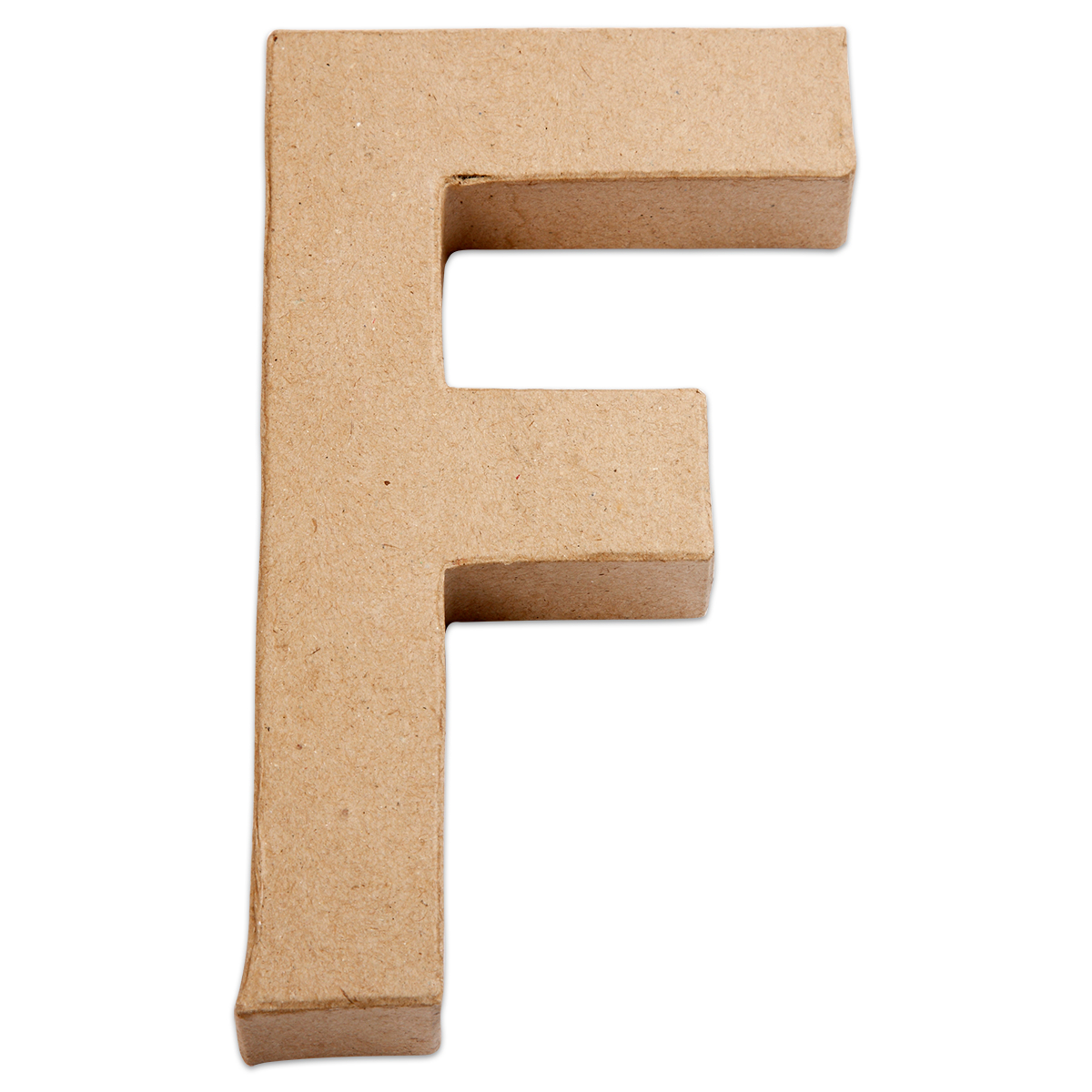 Buchstabe F Pappmaché ca. 200hx115bx25mm