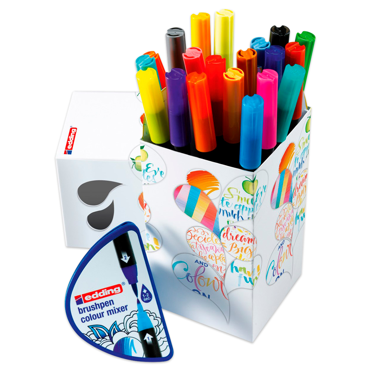 Colour Happy Box 20 St. edding Brushpen 1340