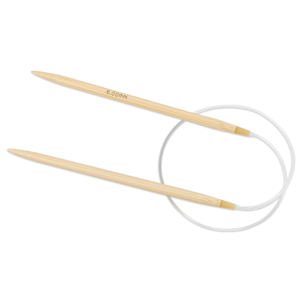 Rundstricknadel Bambus 60cm Nr. 6