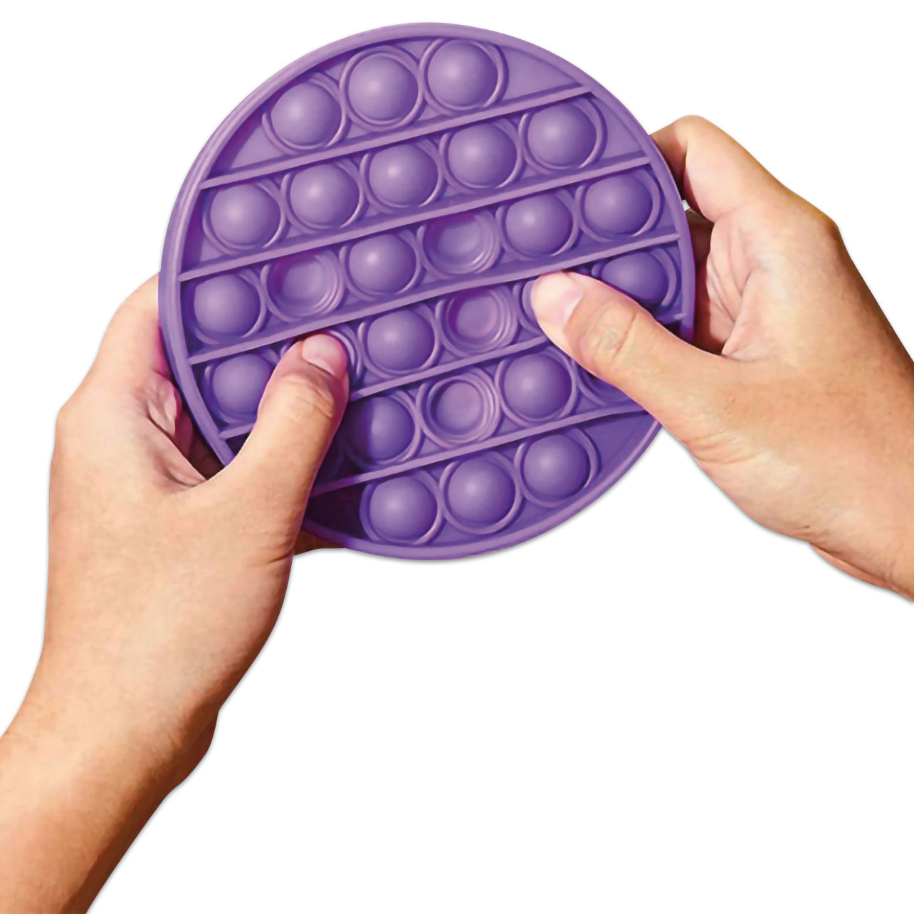Motorik-Drück-Scheibe Silikon Ø 12,5x1,5cm Farbe zufällig