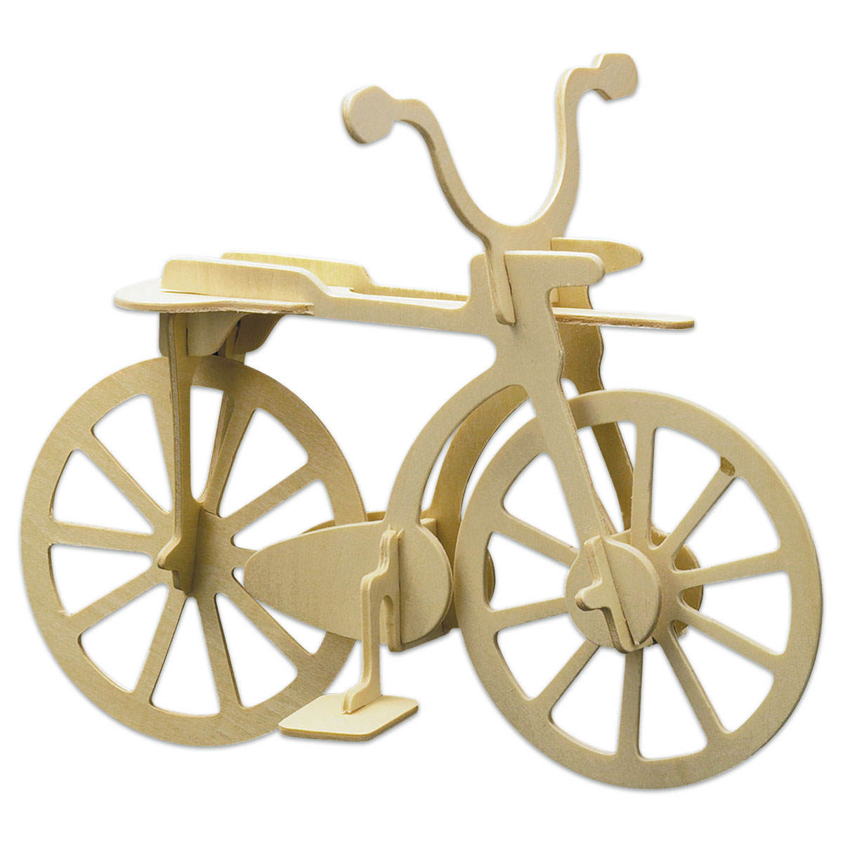Holzbausatz Fahrrad 20x15cm 11 Teile