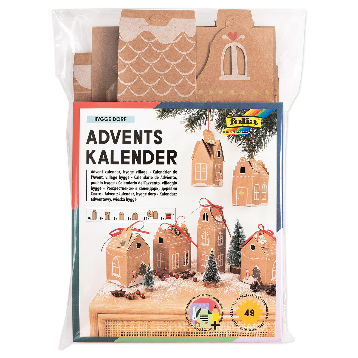 Kreativset Adventskalender Hygge Dorf