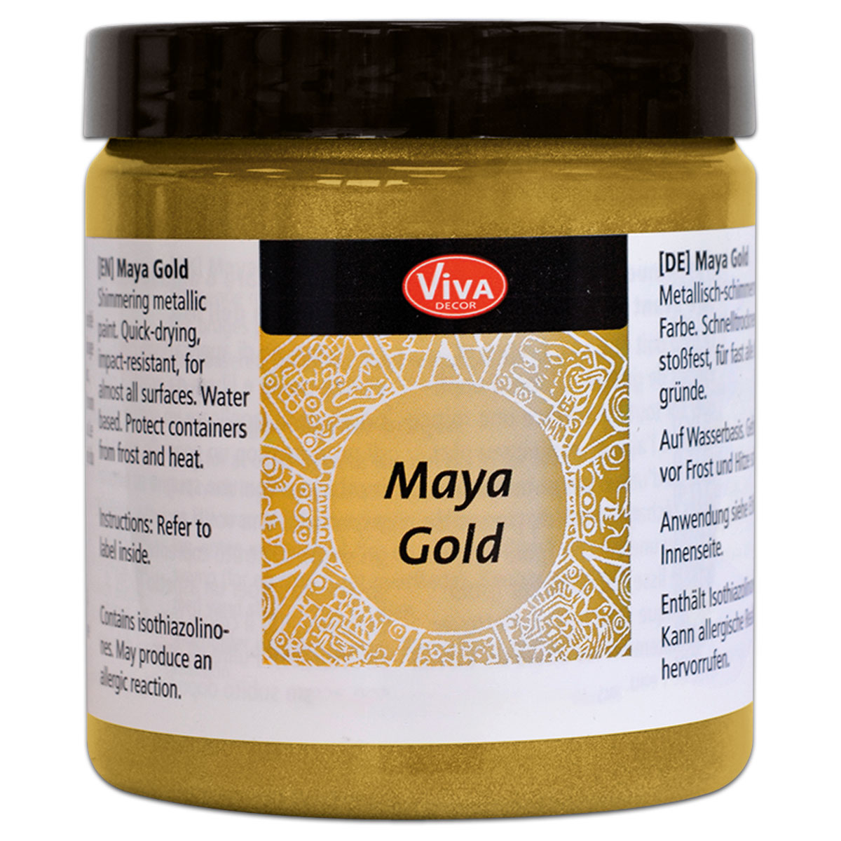 Maya-Gold Dekorfarbe flüssig 250ml gold