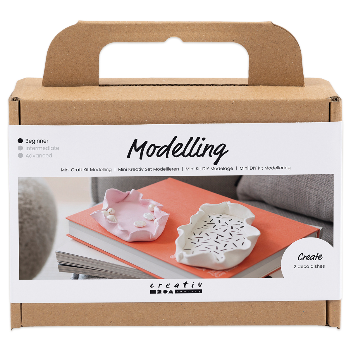 Mini-Kreativset Modellieren Schalen