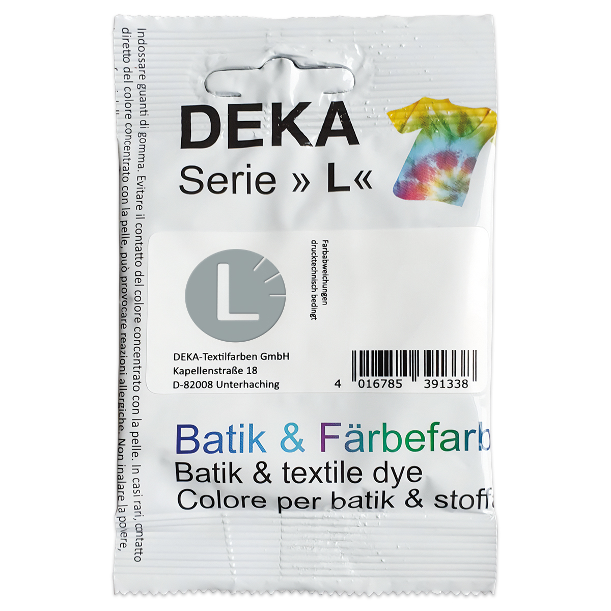 Deka-Serie L Textilfarbe 10g perlgrau