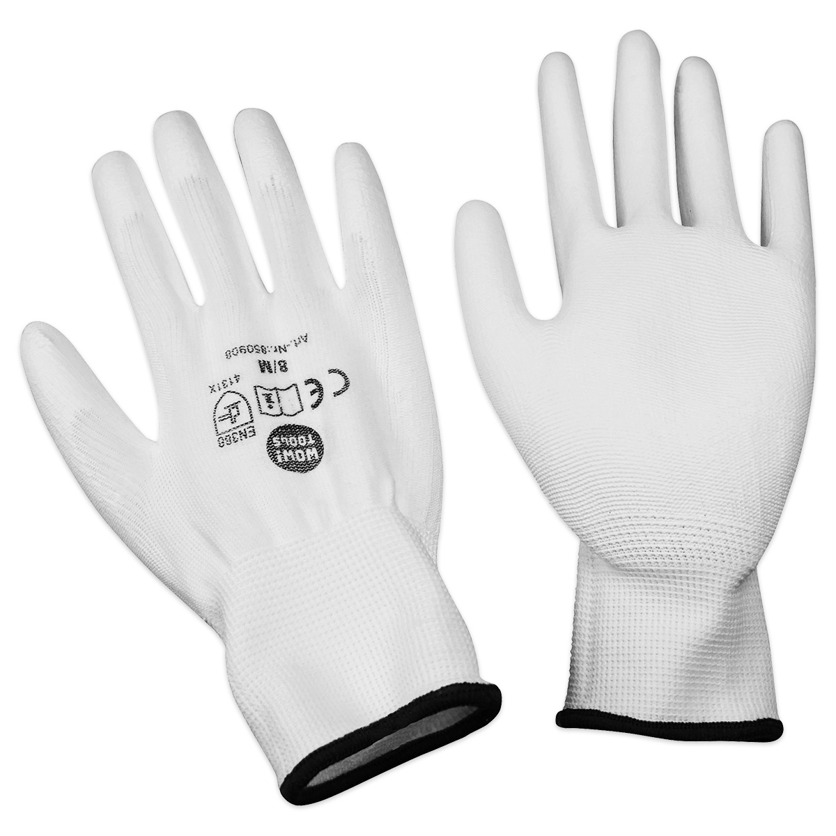 PU-Feinstrick-Handschuhe Gr. 8 M
