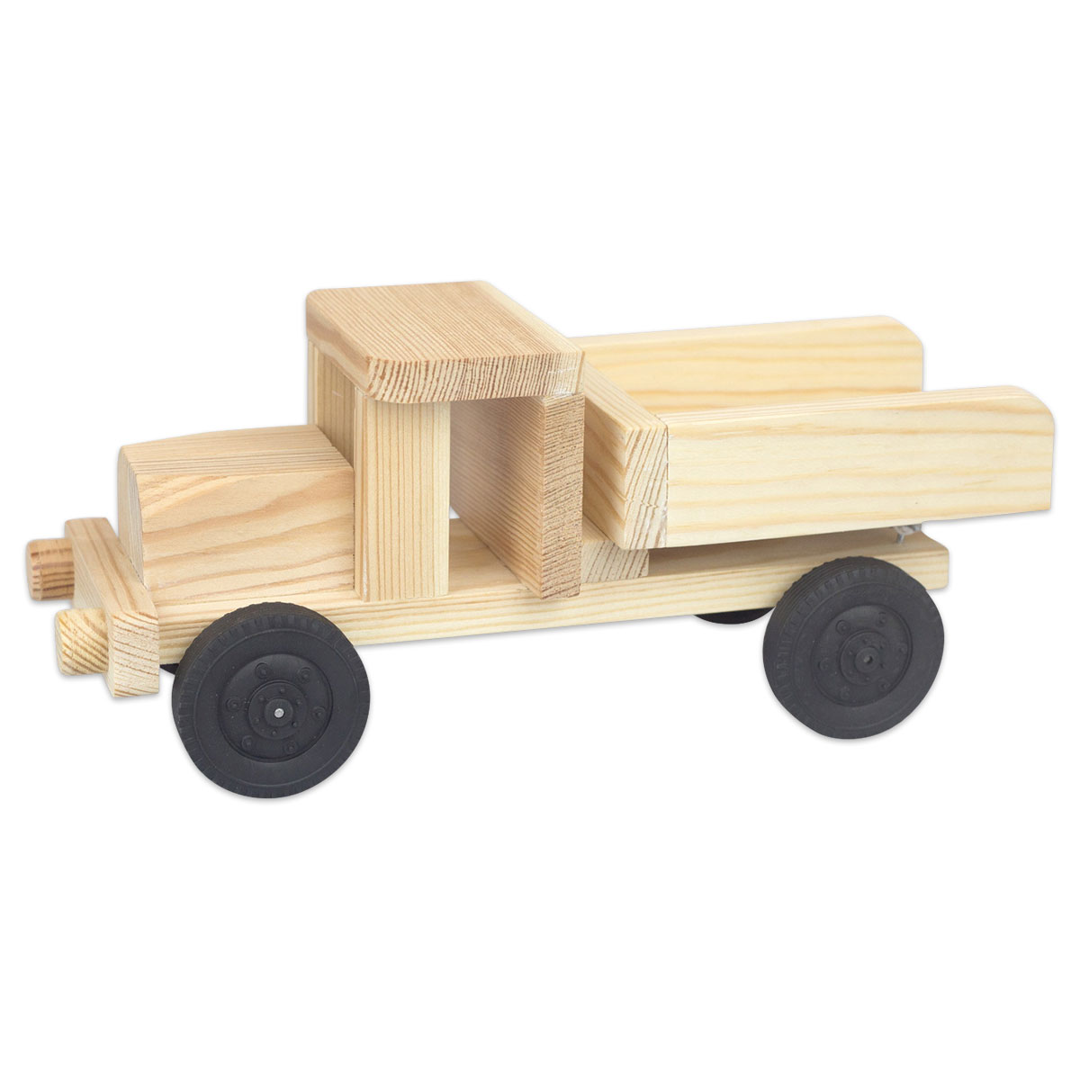 Holzbausatz Kipplaster 24x10 cm 30-teilig