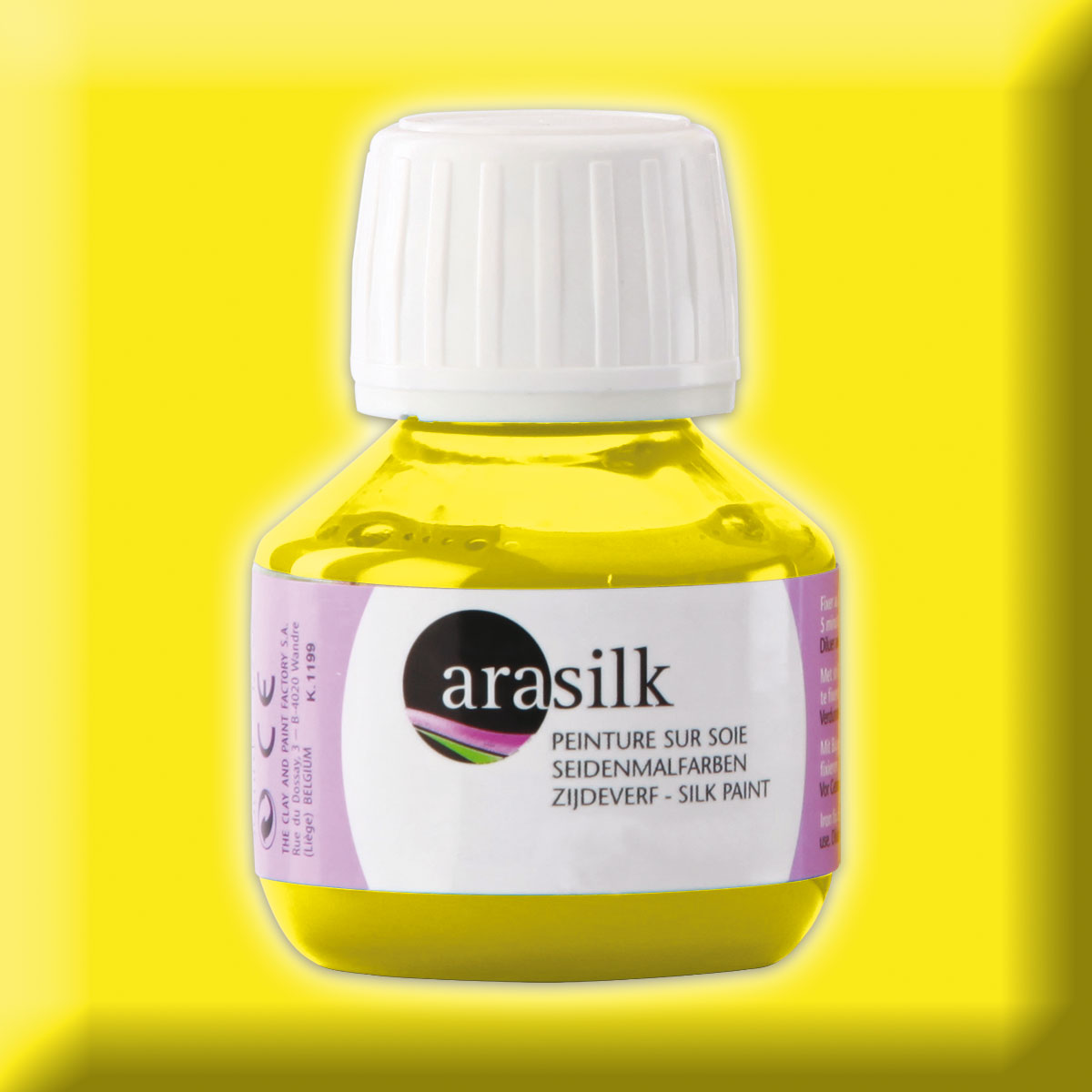 Arasilk 50ml Jaune primaire/primärgelb