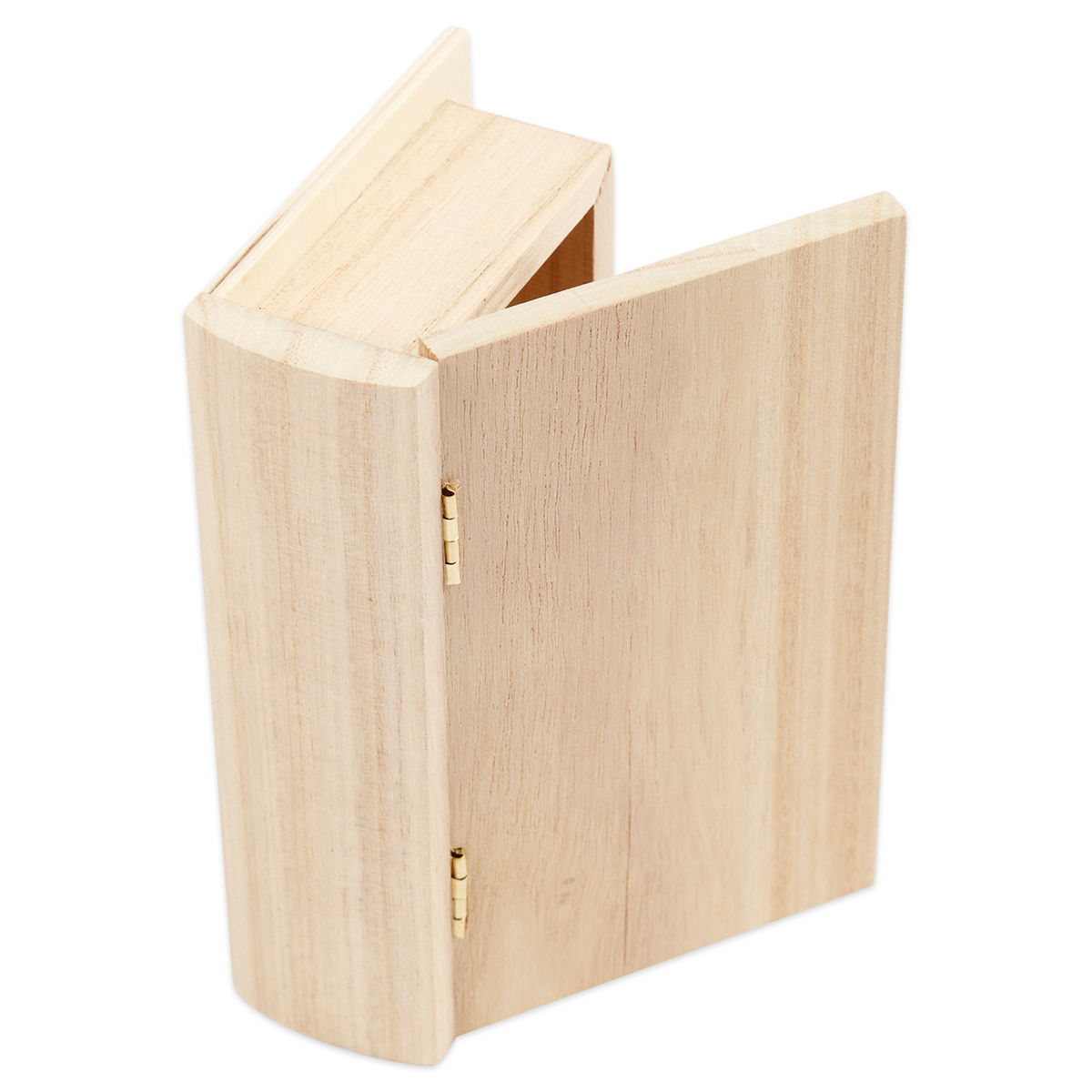 Holzbox in Buchform ca. 14x9x4cm