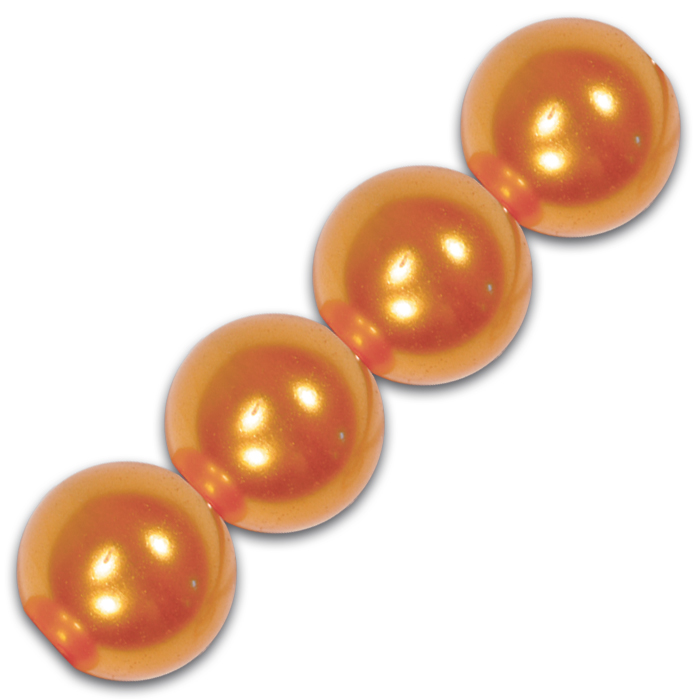 52280818 Wachsperlen 8mm 32 St. orange