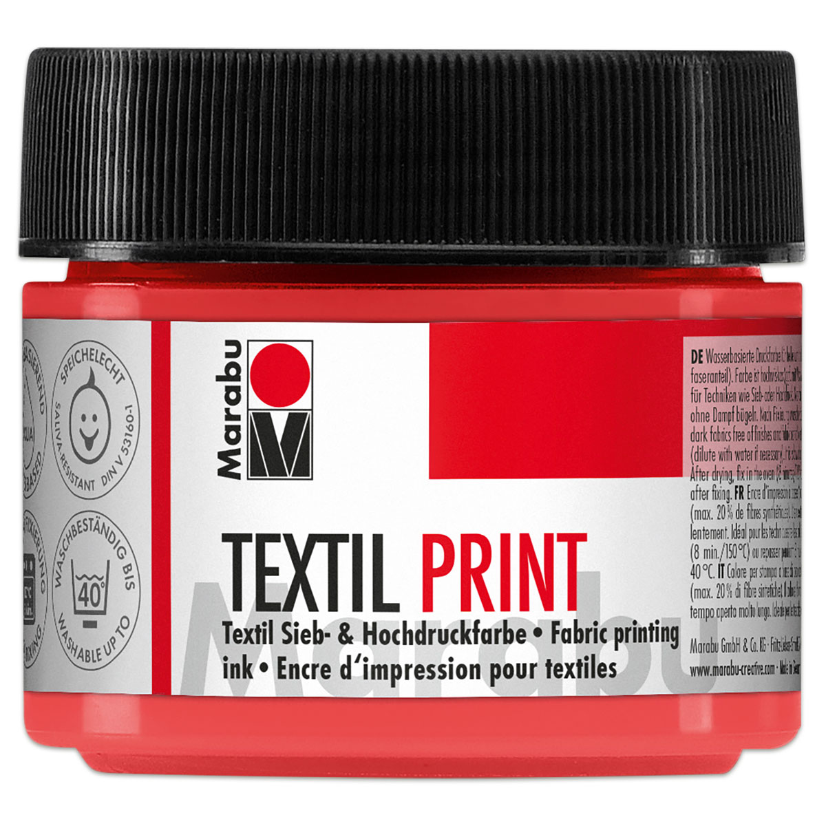 Marabu Textil Print 100ml pyrrolrot