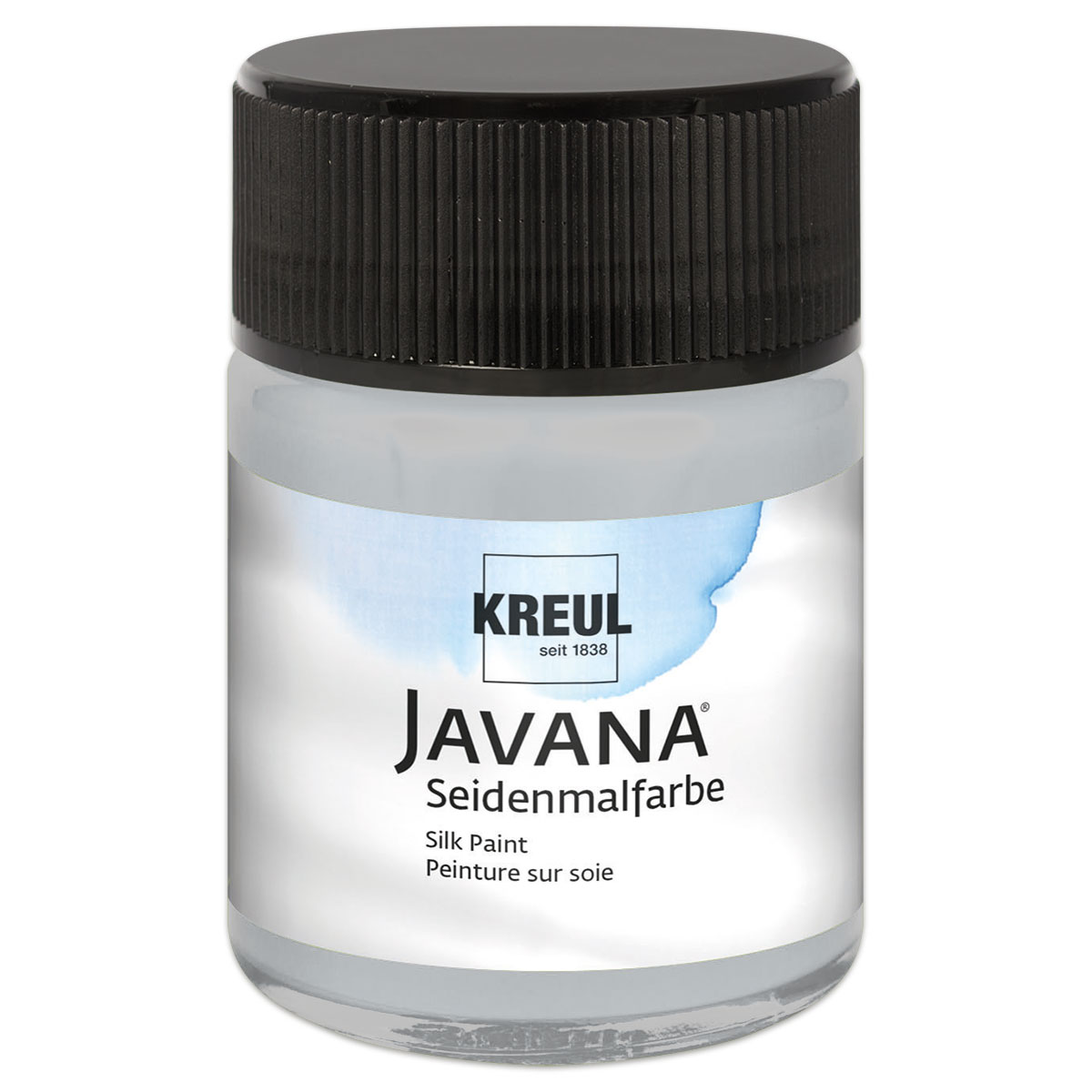 KREUL Javana Seidenmalfarbe 50ml silbergrau